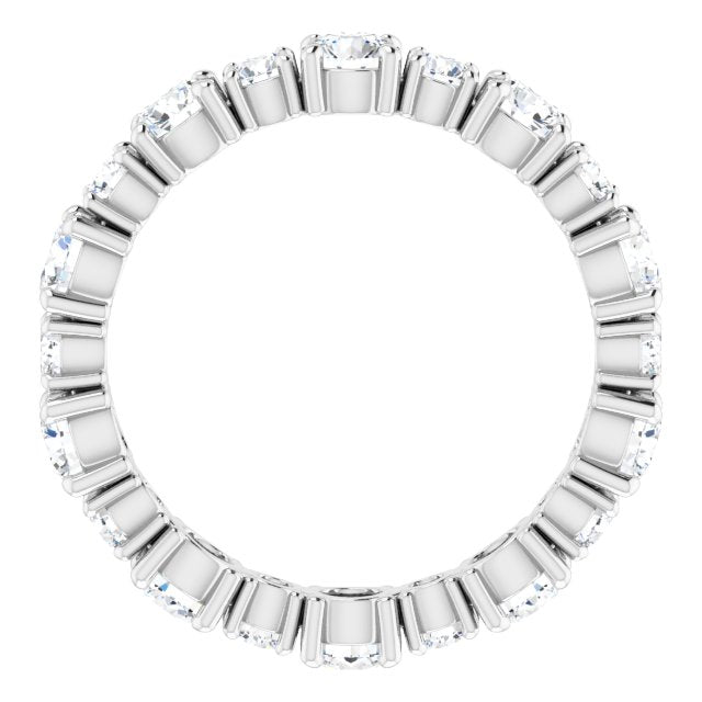 2.30 ct. Round Diamond Eternity Band-VIRABYANI